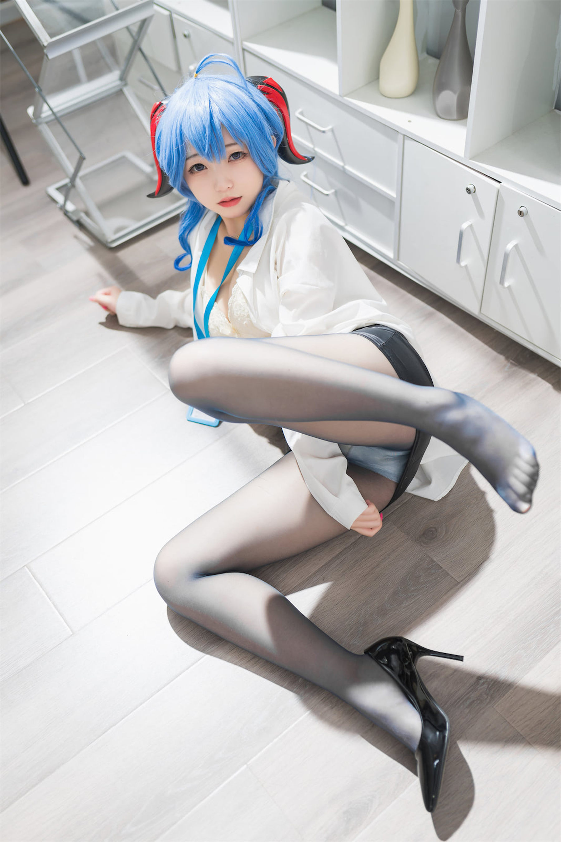 花铃 – 甘雨秘书OL Cosplay-第63张