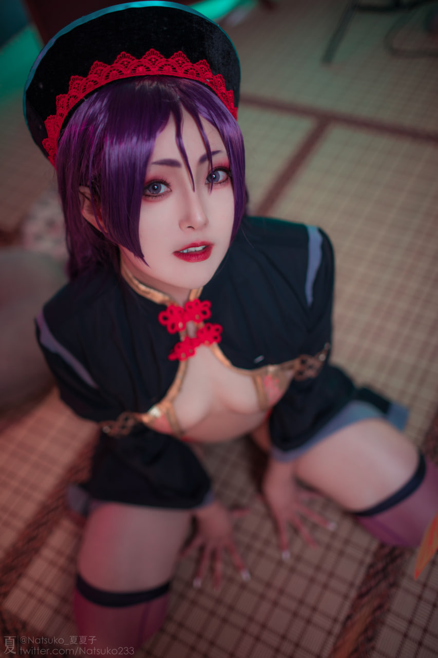 Natsuko夏夏子 – FGO 源赖光 僵尸同人 Cosplay-第6张