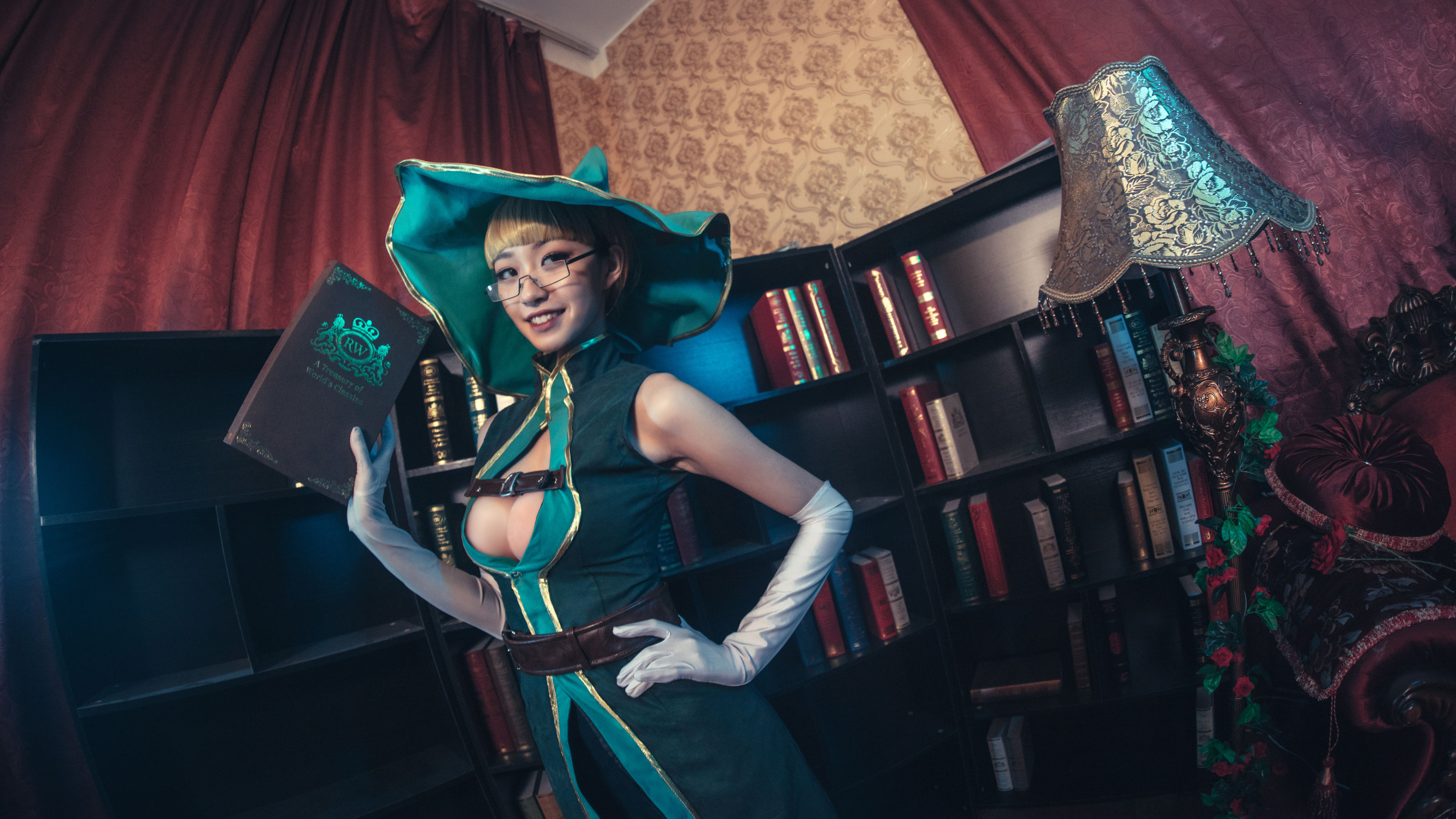 COS萌妹沧霁桔梗 – 赫本 Cosplay-第7张