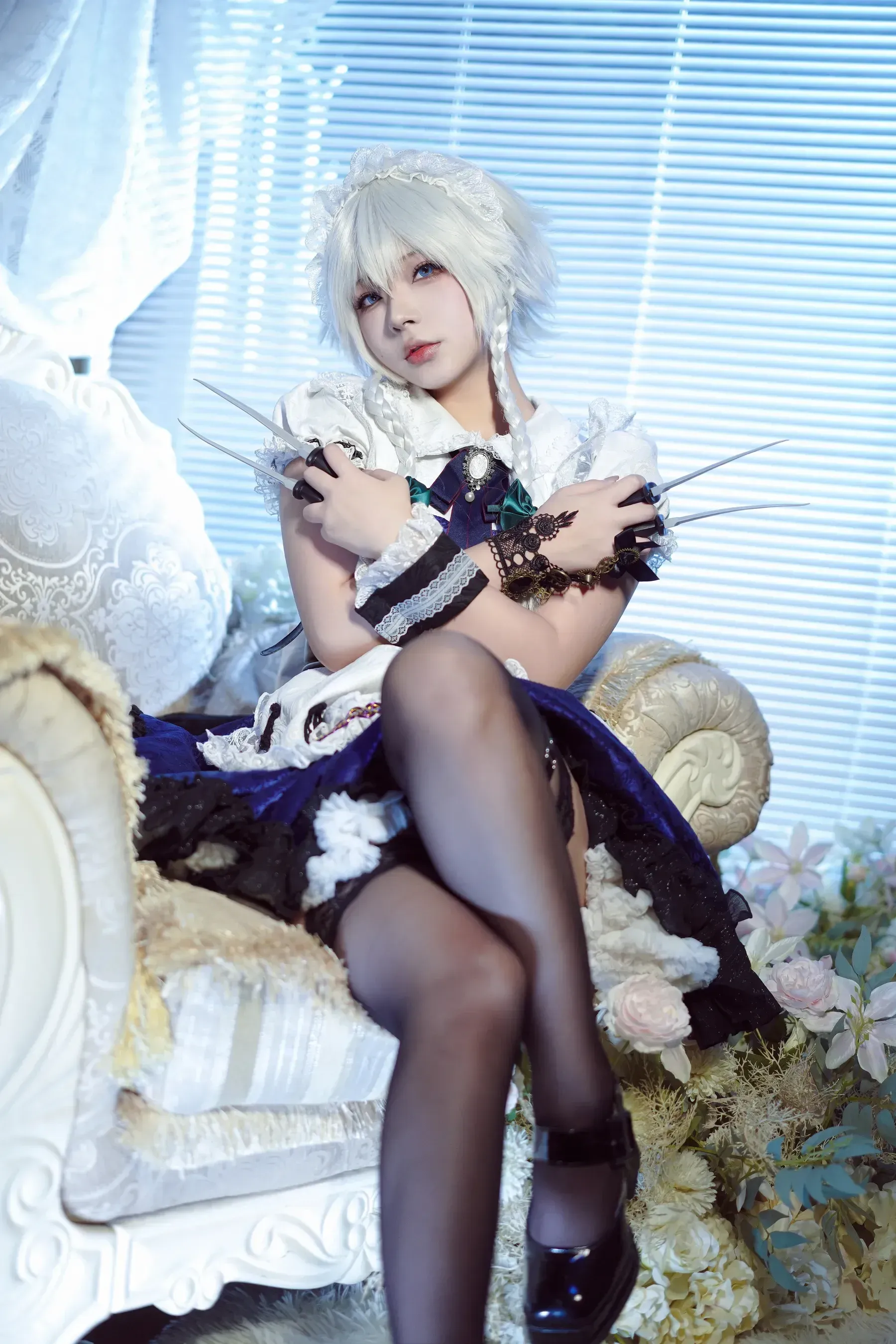 yuuhui玉汇 – 十六夜咲夜 Cosplay-第87张