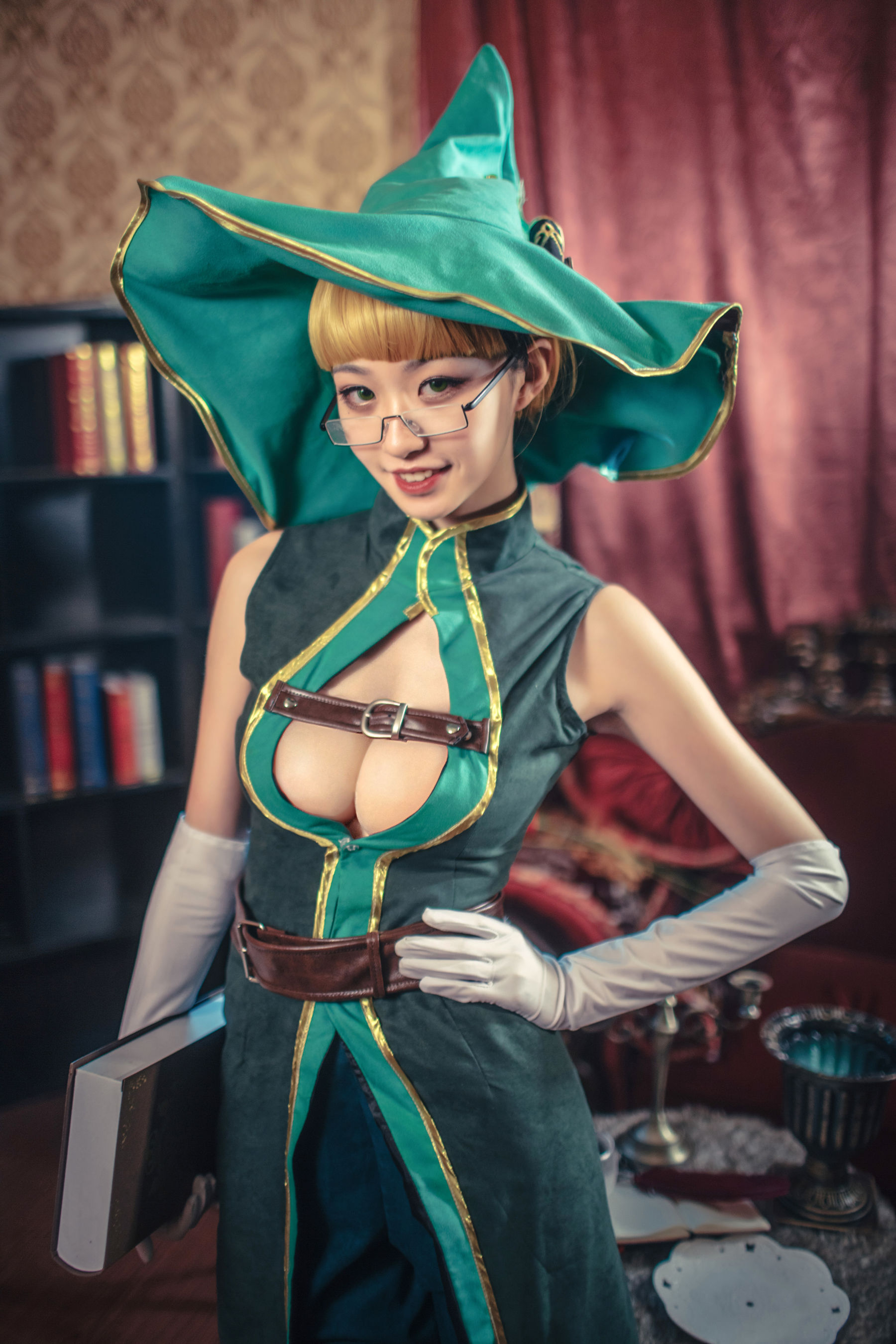 COS萌妹沧霁桔梗 – 赫本 Cosplay-第12张
